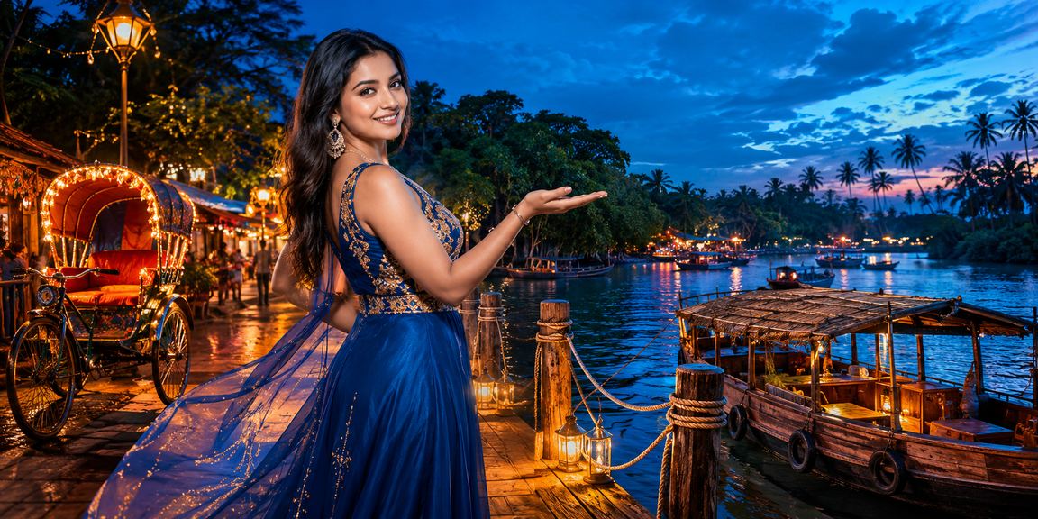 ঢাকার ক্যাসিনো এলাকা রিকশা সহ
